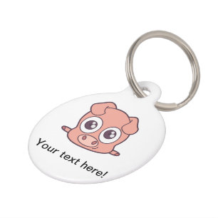 Médaillon Pour Animaux Clipart mignon de porc