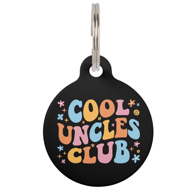 Médaillon Pour Animaux Club des oncles cool III (Devant)