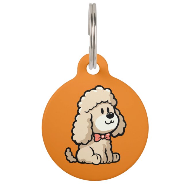 Médaillon Pour Animaux Cockapoo (Devant)