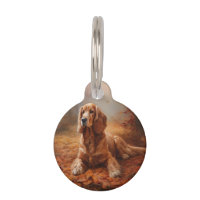 Cocker Spaniel en automne feuilles chute inspire