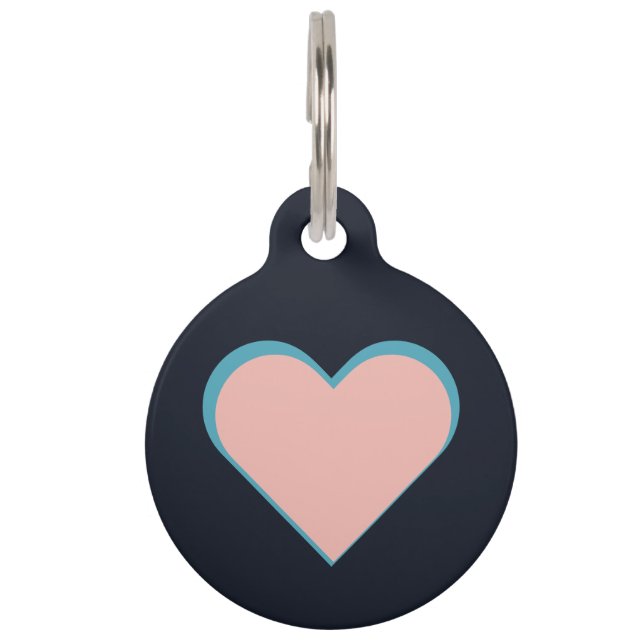 Médaillon Pour Animaux Cœur ♥ Heart (Devant)