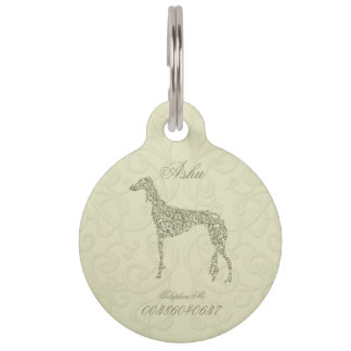 Médaillon Pour Animaux Collection Saluki