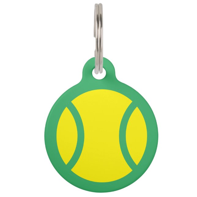 Médaillon Pour Animaux Collier de chien personnalisé avec logo de balle d (Devant)