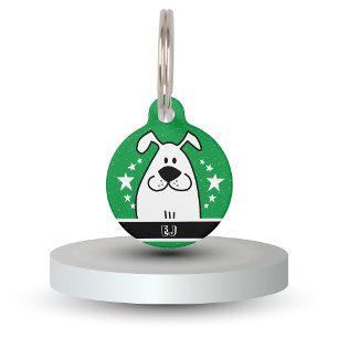 Médaillon Pour Animaux Conception personnalisée de Doodle de chien mignon