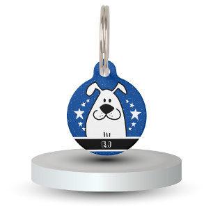 Médaillon Pour Animaux Conception personnalisée de Doodle de chien mignon