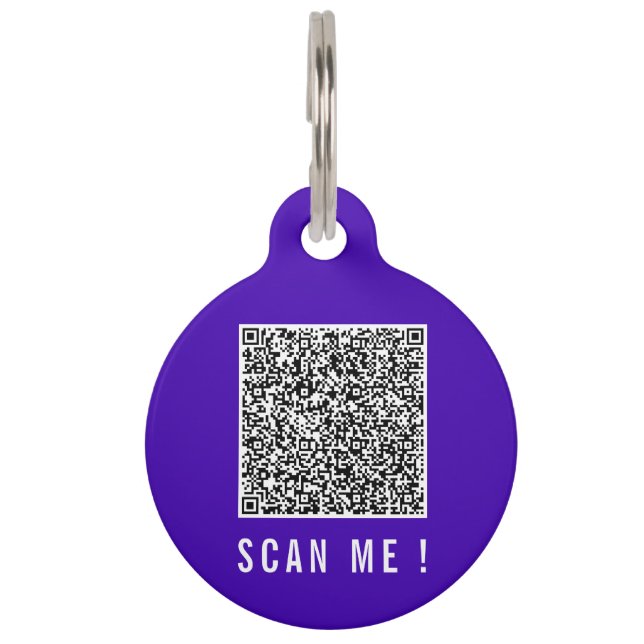 Médaillon Pour Animaux Concevez votre propre modèle de plaque d'identific (Devant)