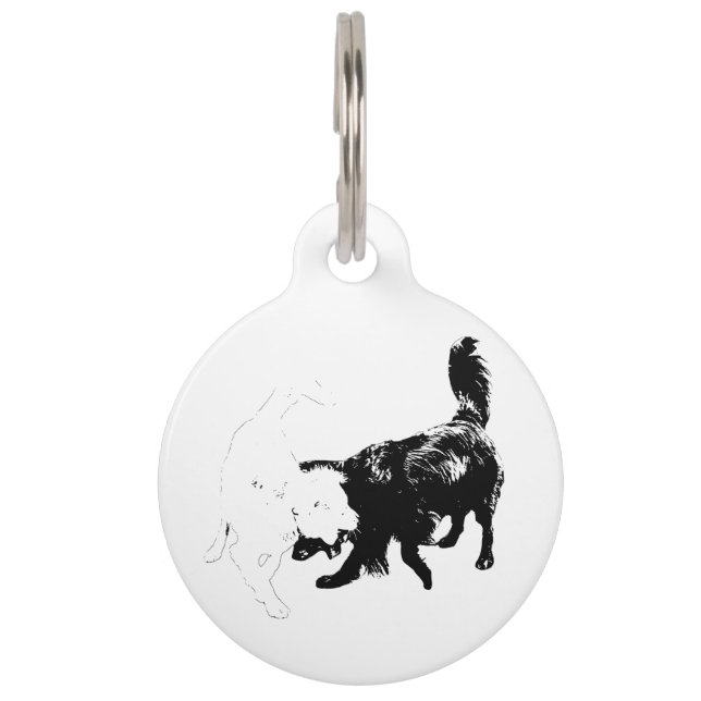 Médaillon Pour Animaux Connu pour le jeu (Devant)