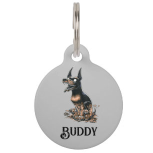 Médaillon Pour Animaux Copain Boo Boueux