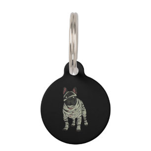 Médaillon Pour Animaux Costume d'Halloween de momie de chien Bouledogue F