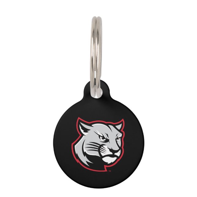 Médaillon Pour Animaux Cougars de SIUE (Devant)