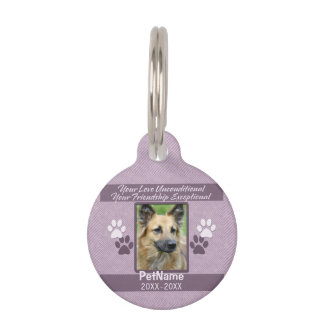 Médaillon Pour Animaux Coutume sans conditions de sympathie d'animal