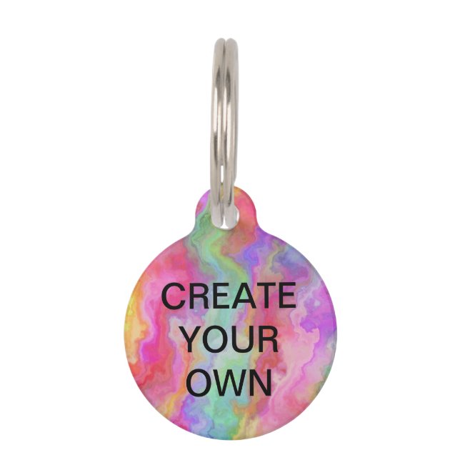 Médaillon Pour Animaux Créez votre propre (Devant)