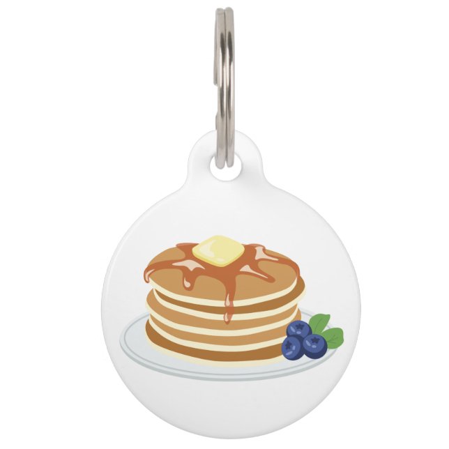 Médaillon Pour Animaux Crêpes (Devant)