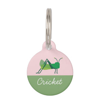 Médaillon Pour Animaux Cricket