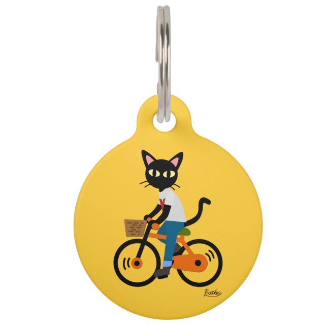 Médaillon Pour Animaux Cyclisme d'été (Devant)