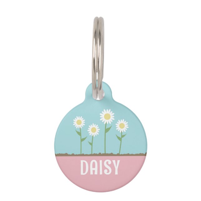 MÉDAILLON POUR ANIMAUX DAISY GARDEN (Devant)