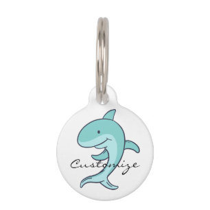 Médaillon Pour Animaux Dauphins bleus sautant Thunder_Cove