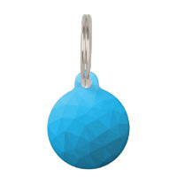 Dégradé de cyan bleu motif en maille géométrique T
