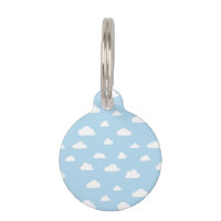Des nuages de caricatures blanches sur le Motif Ar