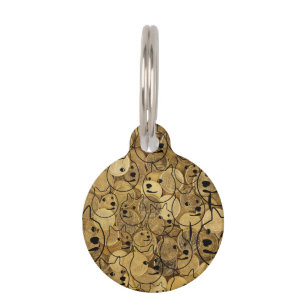 Médaillon Pour Animaux dogecoin-doge / animal de compagnie.