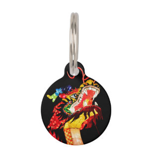 Médaillon Pour Animaux Dragon Tianlong