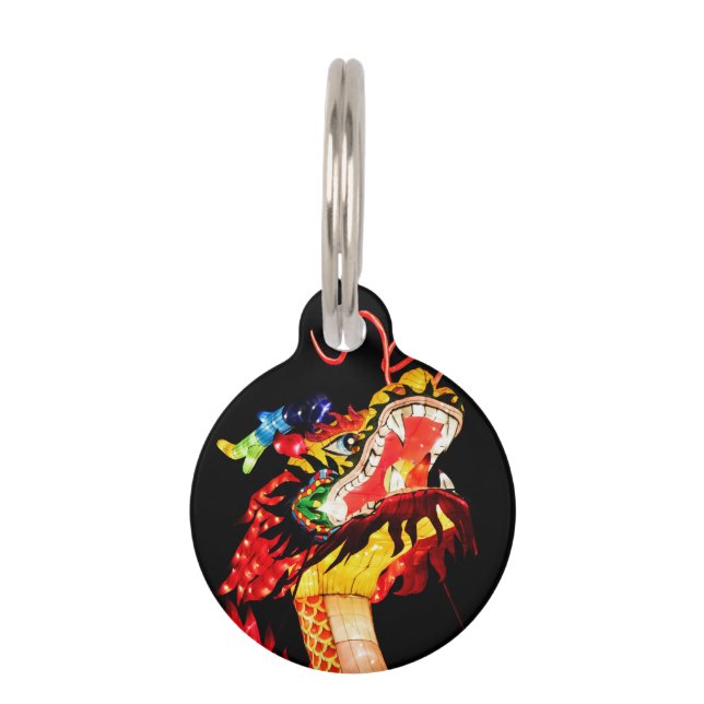 Médaillon Pour Animaux Dragon Tianlong (Devant)