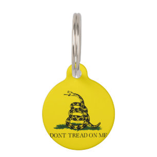 Médaillon Pour Animaux Drapeau de Gadsden
