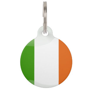 Médaillon Pour Animaux Drapeau irlandais-blason