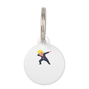 Médaillon Pour Animaux Drôle Dabbing Design Classique