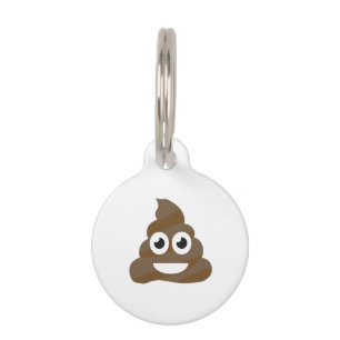 Médaillon Pour Animaux Dunette mignonne drôle Emoji