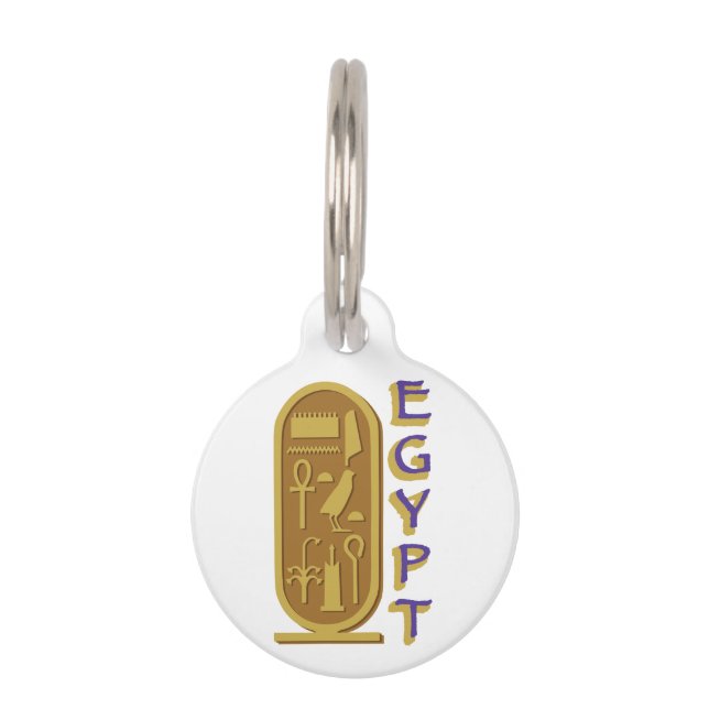 Médaillon Pour Animaux Égypte (Devant)