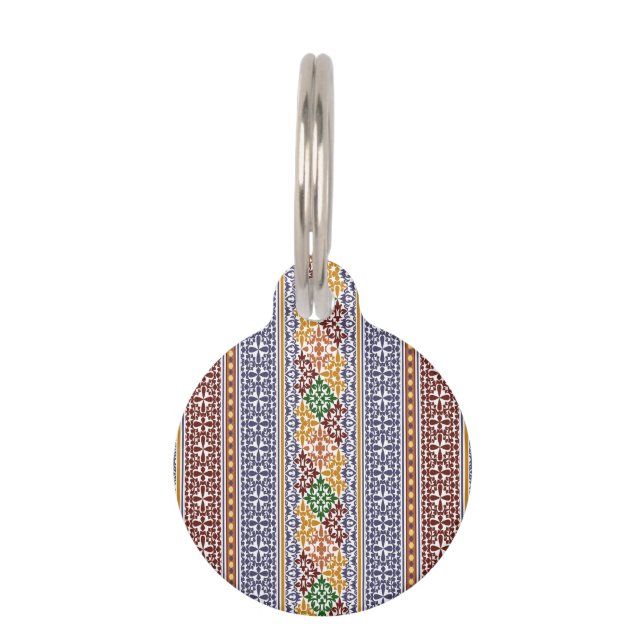 Médaillon Pour Animaux elegant ethnic pattern   (Devant)