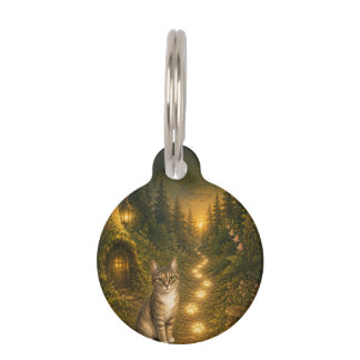 Médaillon Pour Animaux Elsa de la forêt de ronrons – Pattes lumineuses ma