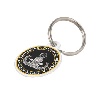 Médaillon Pour Animaux Escadron de la mort principal d'EOD