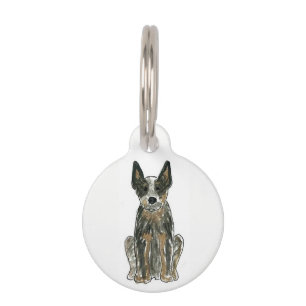 Médaillon Pour Animaux Étiquette australienne d'identification d'animal