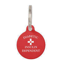 Étiquette d'alerte Médicale diabétique