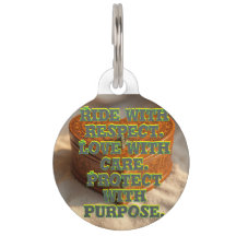 Étiquette de cheval