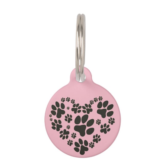 Médaillon Pour Animaux Étiquette de chien pour le petit chien (Devant)