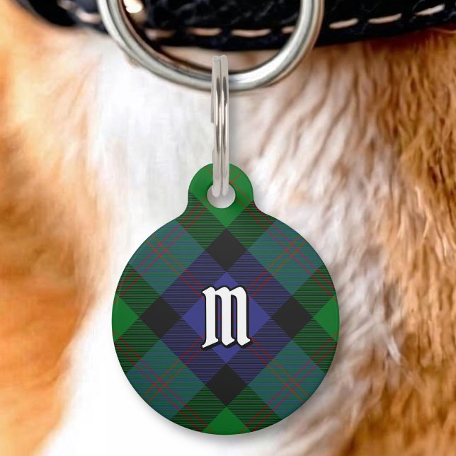 Médaillon Pour Animaux Étiquette d'identification Clan Blair Tartan (Créateur téléchargé)