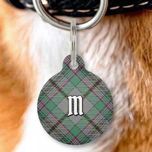 Médaillon Pour Animaux Étiquette d'identification Clan Craig Tartan
