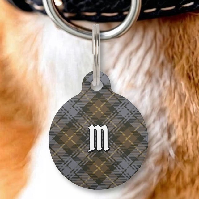 Médaillon Pour Animaux Étiquette d'identification Clan Gordon Tartan Pati (Créateur téléchargé)