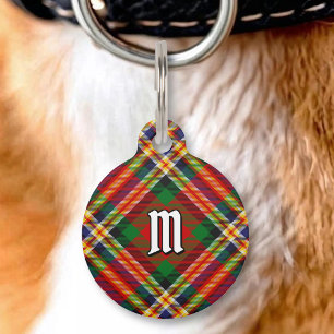 Médaillon Pour Animaux Étiquette d'identification Clan MacGill Tartan