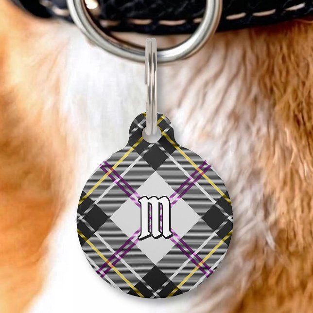 Médaillon Pour Animaux Étiquette d'identification Clan MacPherson en tart (Créateur téléchargé)