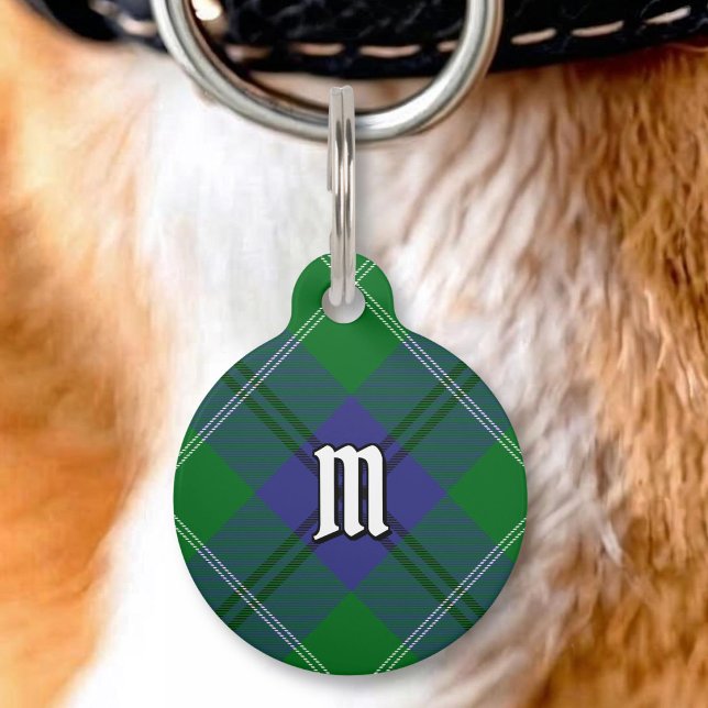 Médaillon Pour Animaux Étiquette d'identification Clan Oliphant Tartan (Créateur téléchargé)
