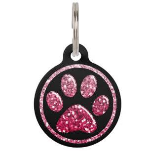 Médaillon Pour Animaux Étiquette d'identification d'animal familier -