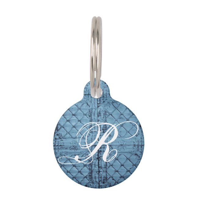 Médaillon Pour Animaux Étiquette d'identification de chien personnalisée  (Devant)