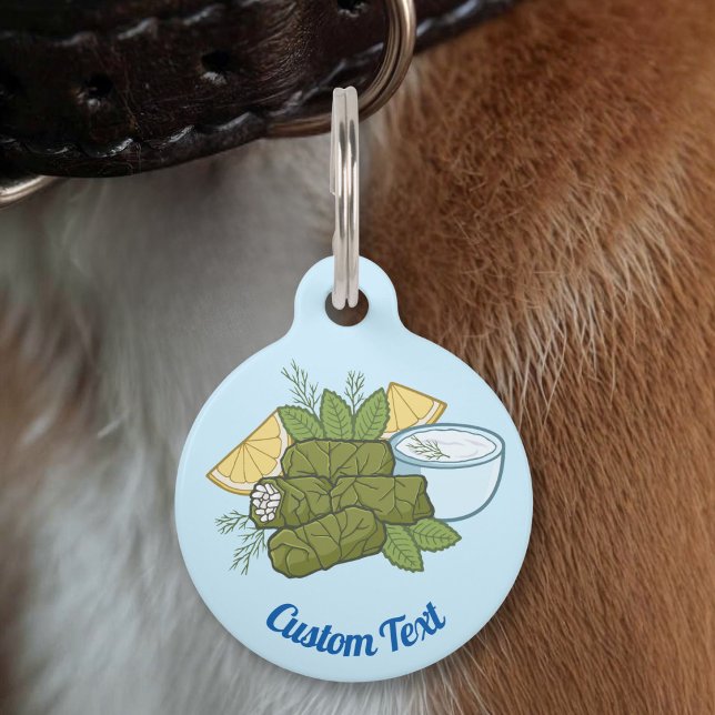 Médaillon Pour Animaux Étiquette d'identification de Dolmadakia (Créateur téléchargé)