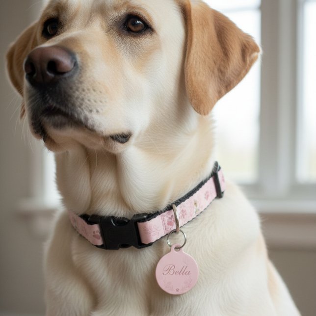 Médaillon Pour Animaux Étiquette d'identification personnalisée pour chie (Créateur téléchargé)