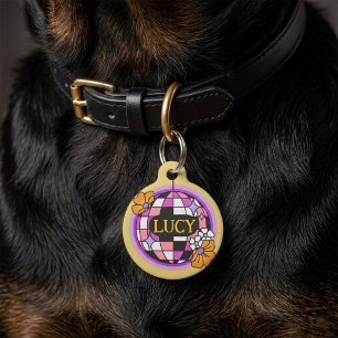 Médaillon Pour Animaux Étiquette d'identification pour animaux de compagn