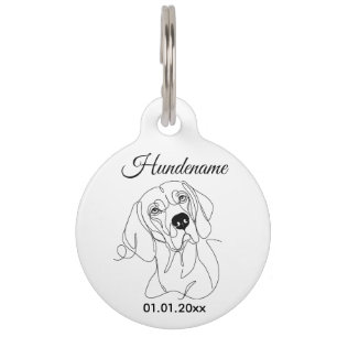Médaillon Pour Animaux Étiquette personnalisée pour Magyar Vizsla en lign